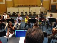 I Musicisti della BSO ricevono le direttive