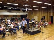 IL  M°Paolo Vivaldi con il Concert Master