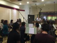 Il M. Emanuele Bossi dirige la Roma Film Orchestra 2