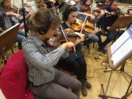 I violini della Roma Film Orchestra 2