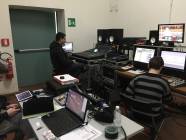 Marco Barberis  al mixer e Alessandro Sartini