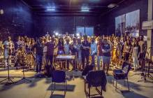 L'Orchestra Digital Records alla fine delle prove