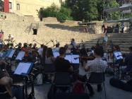 L'Orchestra Digital Records mentre effettua la prova generale