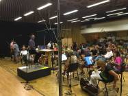 Marek Stilek con gli archi della CNSO 1