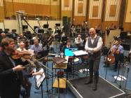 Il Direttore Marco Marrone dirige la Budapest Symphony Orchestra e il Violino Solista 1