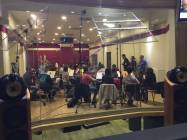 La Roma Film Orchestra con i compositori ed il Direttore