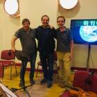 Il Maestro Andrea Guerra con Luca Salvadori e Goffredo Gibellini