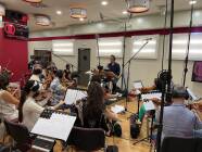 Gli archi della Roma FIlm Orchestra diretti da Alessandro Molinari