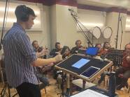 Umberto Gaudino dirige La Roma Film Orchestra