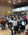 L'orchestra CNSO in esecuzione dei brani per il Film di Paolo zucca