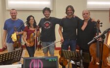 Il Quartetto della Roma Film Orchestra con il M°Paolo Costa