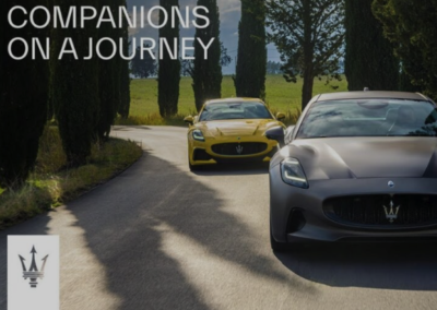 Maserati Champions on a Journey.