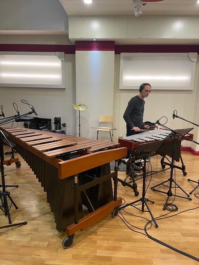 Vittorino Naso alle Percussioni