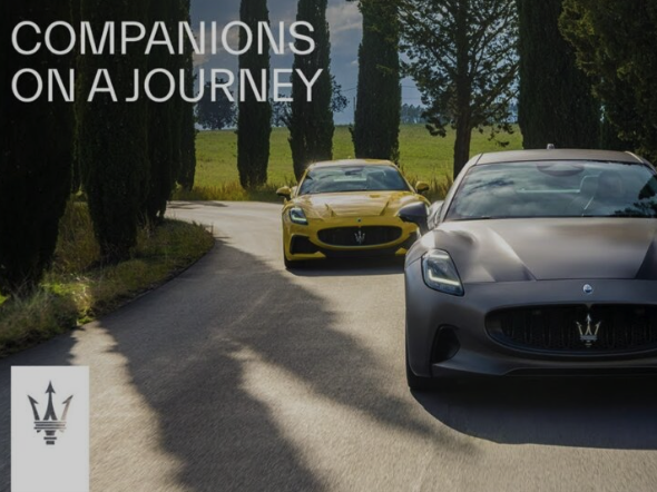 Maserati Champions on a Journey.